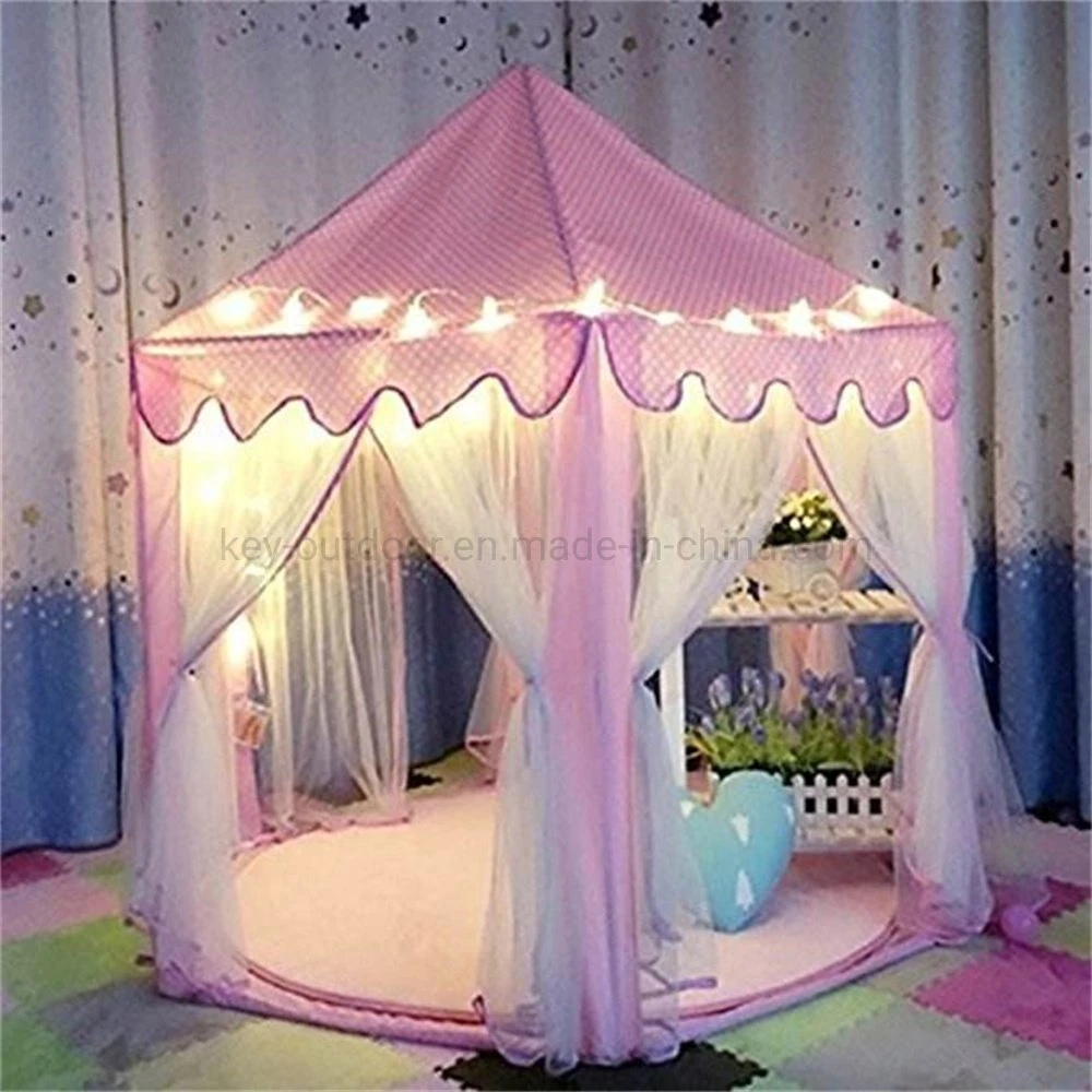 Outdoor Indoor Portable Folding Princess Castle Tent Children′s Playhouse Tent