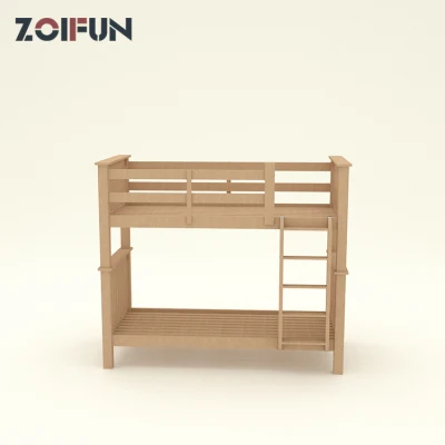 Dortoir d'école moderne en bois et métal, meubles de chambre à coucher pour bébé, armoires de garde-robe, lit superposé Double pour enfants