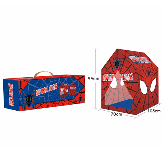 Tente Clubhouse pour enfants, tente de jeu pour garçons, jouets pour jeux d'intérieur et d'extérieur, araignée pour enfants