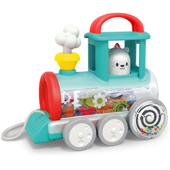 Nouveau meilleur train à pousser jouet voiture véhicule électrique produits pour bébés en gros petits jouets pour bébé enfants enfants jouets éducatifs en plastique
