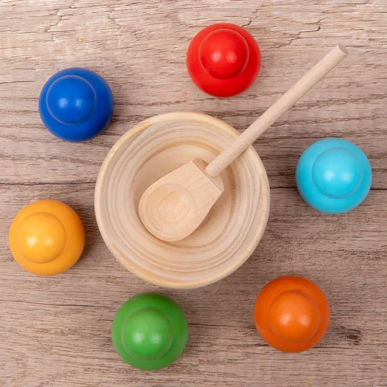 Boule et tasse de coloriage Montessori, jouets éducatifs d'apprentissage pour enfants